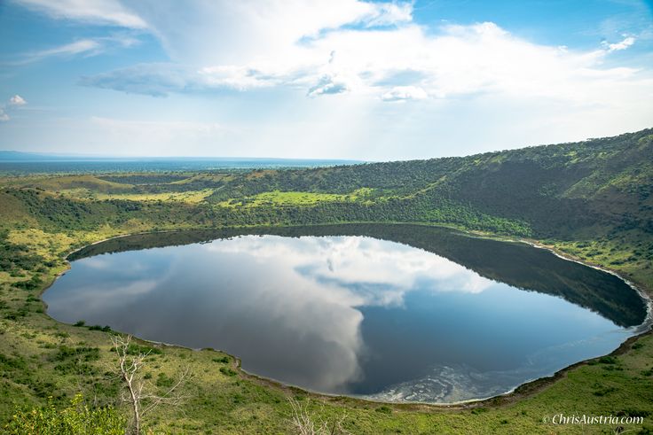 Crater Lake in Uganda